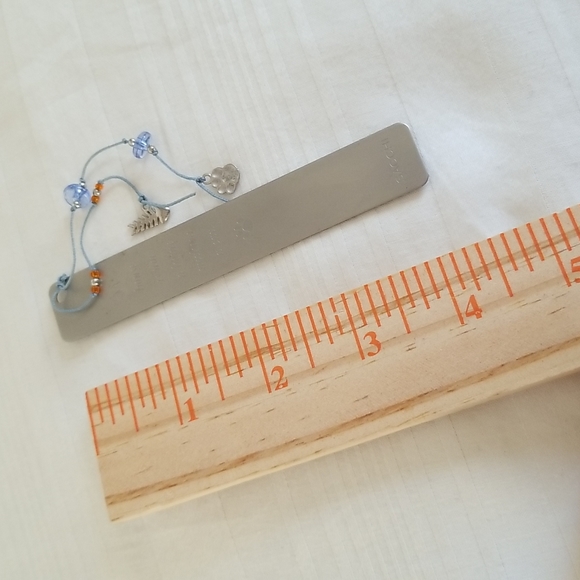 Sacchi House is not a Home Without a Cat Bookmark Beaded Charms - Picture 5 of 5